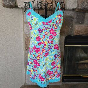 Old Navy Y2K Floral Summer Slip